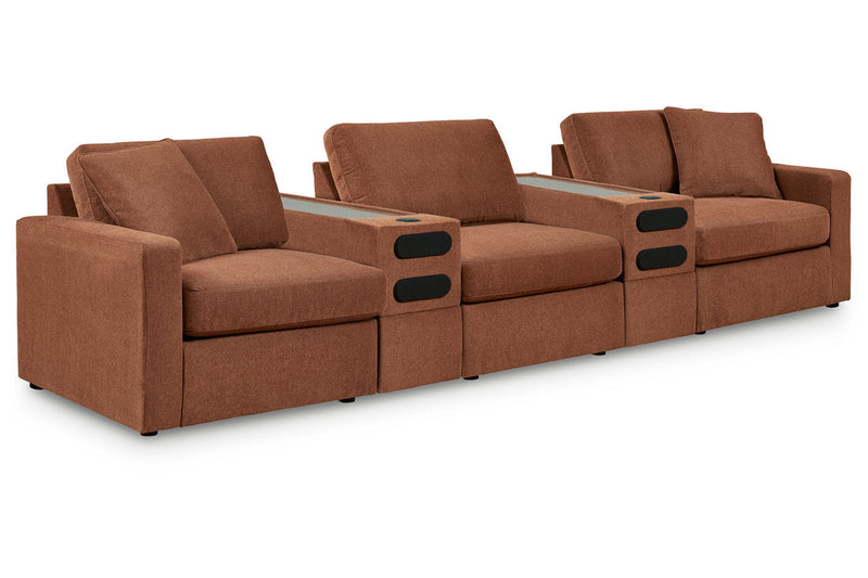Modmax Spice 5-Piece Sectional -  Ashley - Lara Furniture