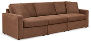 Modmax Sofa and Loveseat in Spice from Ashley - Lara Furniture