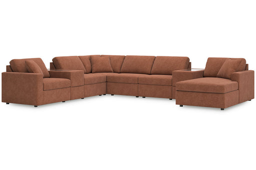 Modmax Spice 8-Piece Sectional with Chaise -   - Lara Furniture