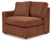 Modmax 5-Piece Sectional with Swivel Glider Recliner in Spice from Ashley - Lara Furniture