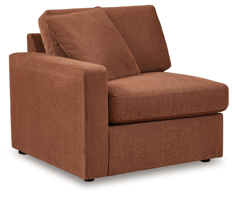 Modmax 6-Piece Sectional with Recliner in Spice from Ashley - Lara Furniture