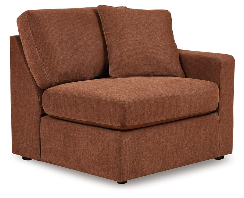 Modmax 6-Piece Sectional with Recliner in Spice from Ashley - Lara Furniture