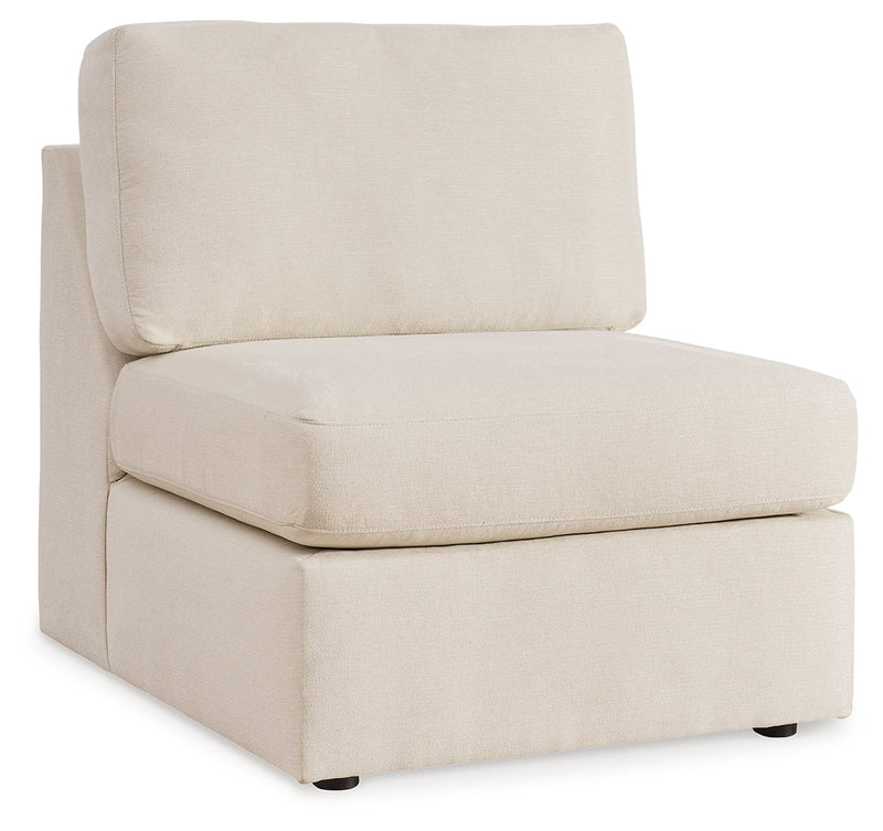 Modmax 6-Piece LAF Sectional with Ottoman in Oyster from Ashley - Lara Furniture