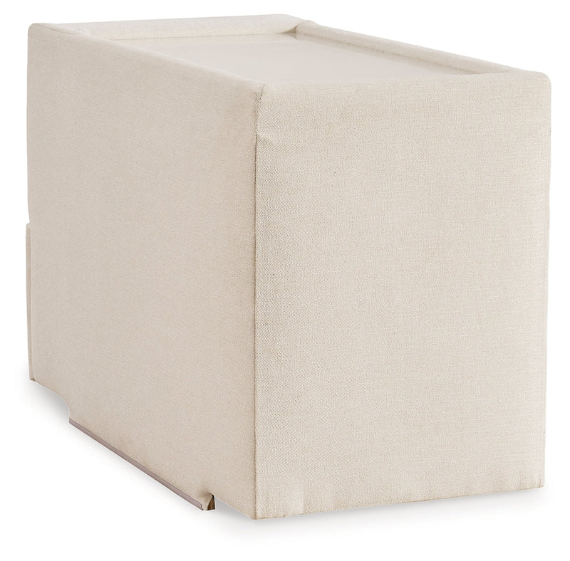 Modmax 6-Piece LAF Sectional with Ottoman in Oyster from Ashley - Lara Furniture