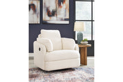 Modmax Oyster 6-Piece Sectional and Swivel Glider Recliner -   - Lara Furniture