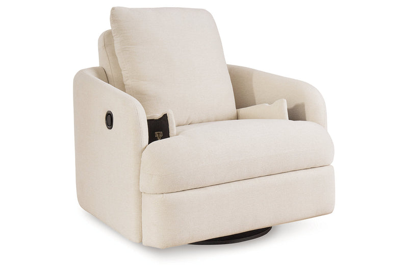 Modmax Oyster 5-Piece Sectional and Swivel Glider Recliner -   - Lara Furniture