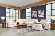 Modmax Oyster 6-Piece Sectional with Console with Audio System and Ottoman from Ashley - Lara Furniture