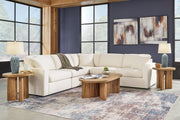 Modmax 5-Piece Sectional with Ottoman in Oyster from Ashley - Lara Furniture