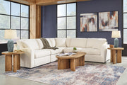 Modmax Oyster 5-Piece Sectional and Swivel Glider Recliner -   - Lara Furniture