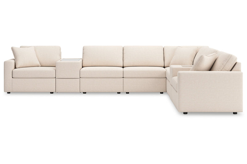 Modmax Oyster 8-Piece Sectional -  Ashley - Lara Furniture