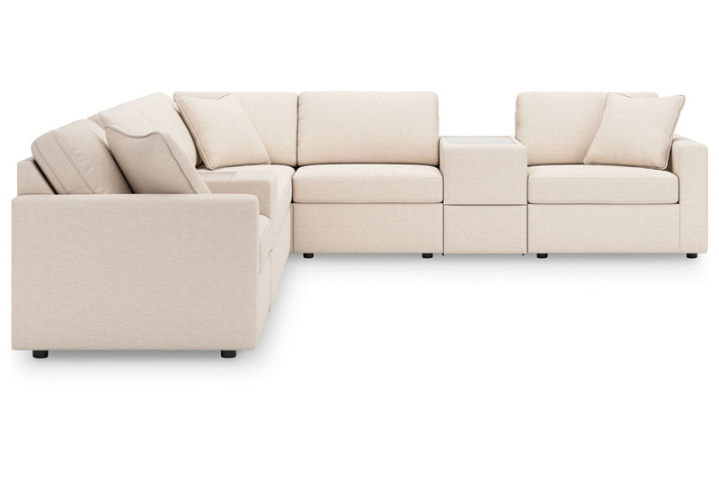 Modmax Oyster 8-Piece Sectional -  Ashley - Lara Furniture
