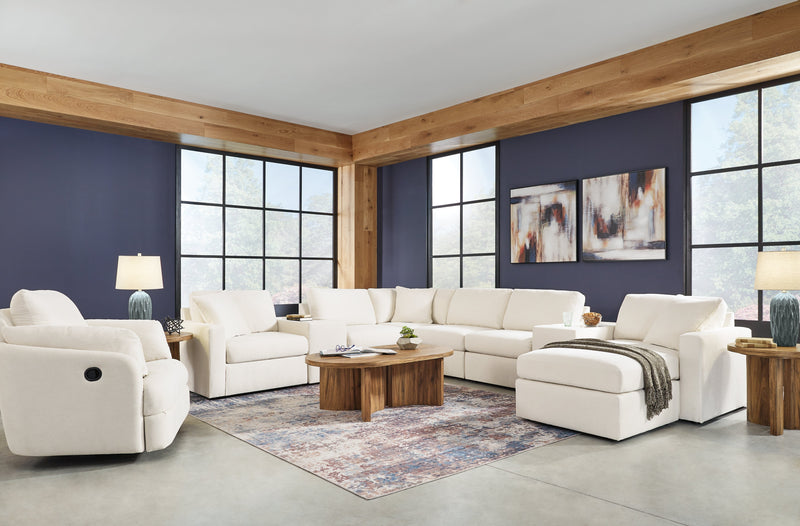 Modmax Oyster 6-Piece Sectional with Recliner from Ashley - Lara Furniture