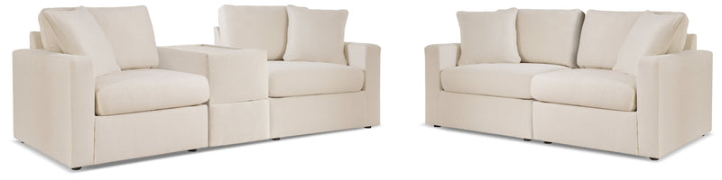 Modmax Oyster Sofa and Loveseat from Ashley - Lara Furniture