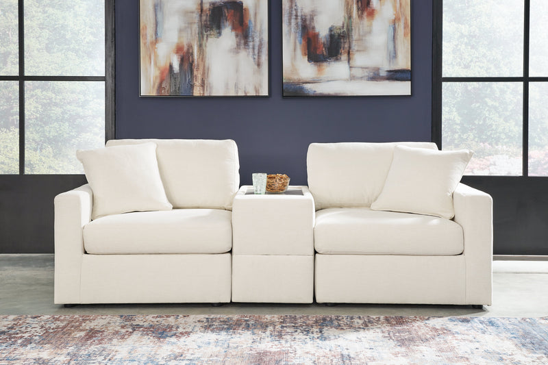 Modmax Oyster Sofa and Loveseat from Ashley - Lara Furniture