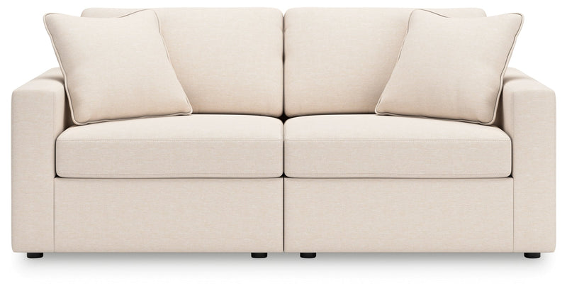 Modmax Sofa, Loveseat and Recliner in Oyster from Ashley - Lara Furniture