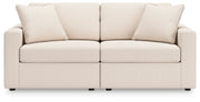 Modmax Oyster Sofa, Loveseat and Recliner from Ashley - Lara Furniture