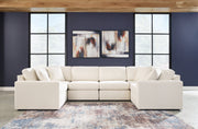 Modmax 6-Piece Symmetrical Sectional with Ottoman in Oyster from Ashley - Lara Furniture