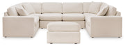 Modmax 6-Piece Symmetrical Sectional with Ottoman in Oyster from Ashley - Lara Furniture