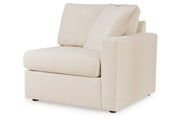 Modmax Oyster 6-Piece Sectional and Swivel Glider Recliner -   - Lara Furniture
