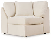 Modmax 6-Piece LAF Sectional with Ottoman in Oyster from Ashley - Lara Furniture