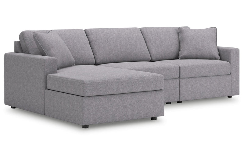 Modmax Granite 3-Piece Sectional with Chaise -  Ashley - Lara Furniture