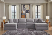 Modmax Granite 4-Piece Sectional with Chaise -  Ashley - Lara Furniture