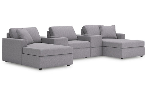 Modmax Granite 5-Piece Pit Sectional -   - Lara Furniture