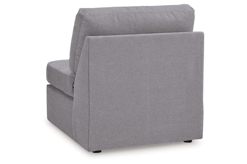 Modmax Granite 6-Piece Sectional and Swivel Glider Recliner -   - Lara Furniture