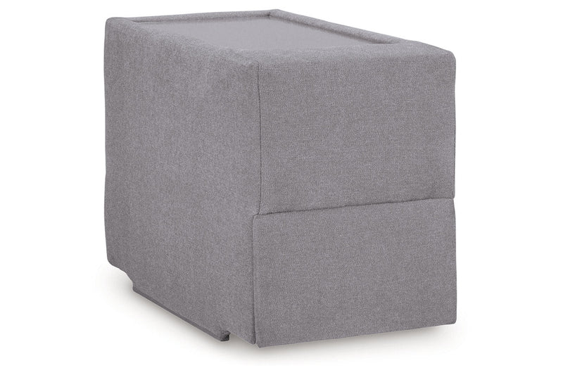 Modmax Granite 6-Piece Sectional and Swivel Glider Recliner -   - Lara Furniture