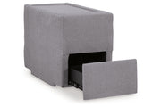 Modmax Granite 6-Piece Sectional and Swivel Glider Recliner -   - Lara Furniture