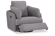 Modmax Granite 6-Piece Sectional and Swivel Glider Recliner -   - Lara Furniture