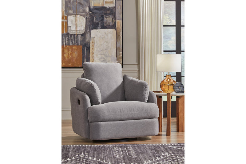 Modmax Granite 6-Piece Sectional and Swivel Glider Recliner -   - Lara Furniture