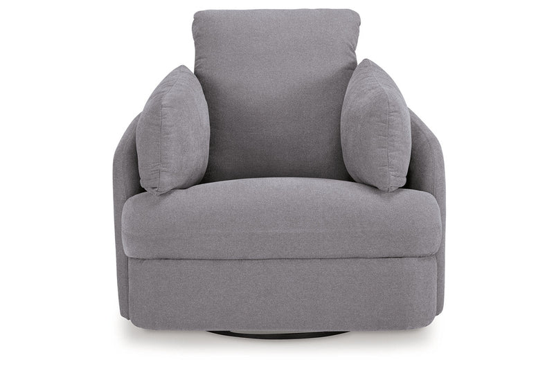 Modmax Granite 6-Piece Sectional and Swivel Glider Recliner -   - Lara Furniture