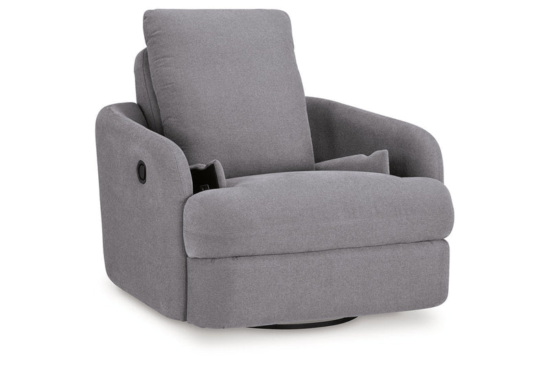 Modmax Granite 6-Piece Sectional and Swivel Glider Recliner -   - Lara Furniture