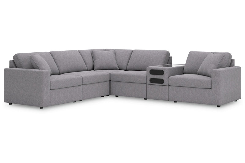 Modmax Granite 6-Piece Sectional -  Ashley - Lara Furniture
