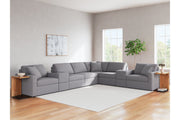 Modmax Granite 8-Piece Sectional -  Ashley - Lara Furniture