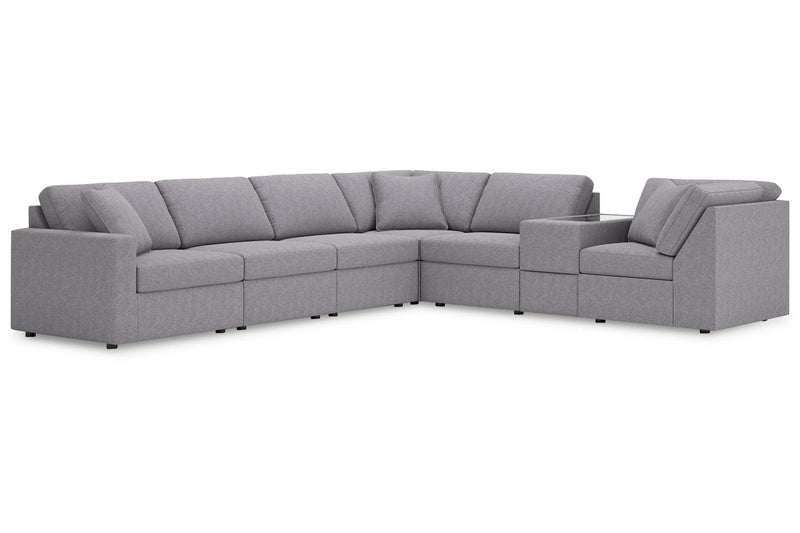 Modmax Granite 7-Piece Sectional -   - Lara Furniture