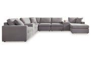 Modmax Granite 8-Piece Sectional with Chaise -   - Lara Furniture