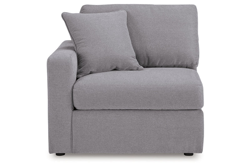 Modmax Granite 6-Piece Sectional and Swivel Glider Recliner -   - Lara Furniture