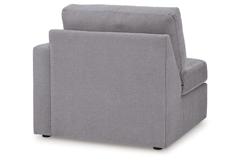 Modmax Granite 6-Piece Sectional and Swivel Glider Recliner -   - Lara Furniture