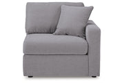 Modmax Granite 6-Piece Sectional and Swivel Glider Recliner -   - Lara Furniture