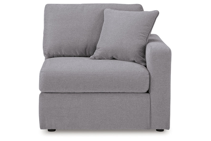 Modmax Granite 6-Piece Sectional and Swivel Glider Recliner -   - Lara Furniture