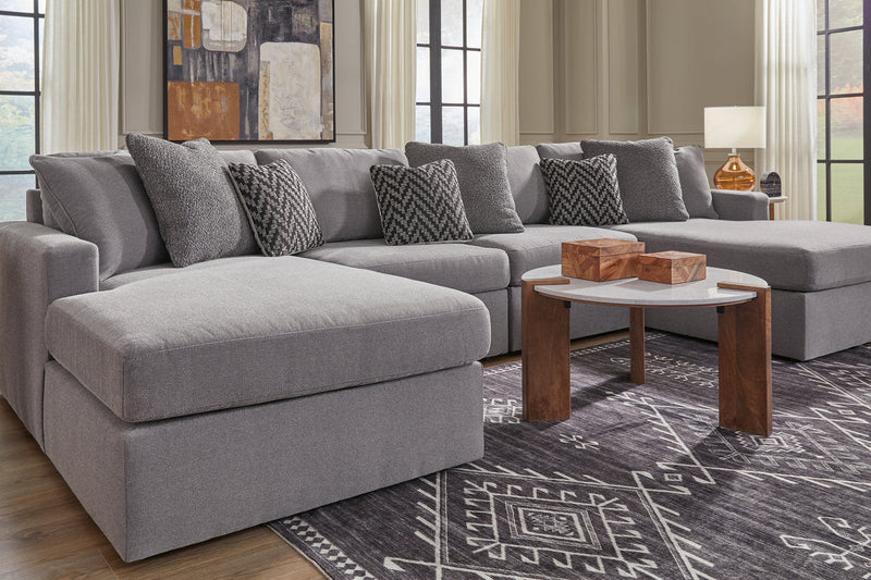 Modmax Granite 4-Piece Sectional with Chaise -  Ashley - Lara Furniture