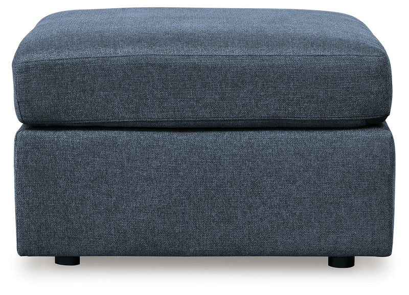 Modmax 8-Piece Sectional with Console with Storage and 2 Ottomans in Ink from Ashley - Lara Furniture
