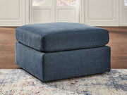 Modmax 8-Piece Sectional with Console with Storage and 2 Ottomans in Ink from Ashley - Lara Furniture