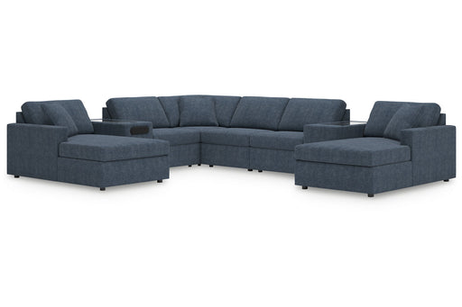 Modmax Ink 8-Piece Sectional with Chaise -   - Lara Furniture