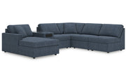 Modmax Ink 6-Piece Sectional with Chaise -   - Lara Furniture