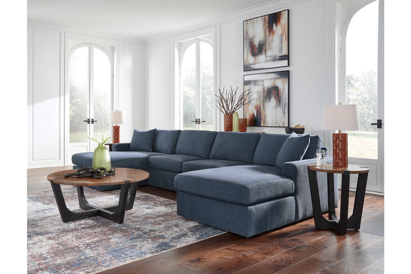 Modmax Ink 4-Piece Sectional with Chaise -  Ashley - Lara Furniture