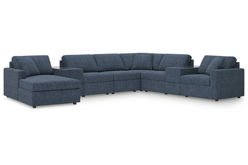 Modmax Ink 8-Piece Sectional with Chaise -   - Lara Furniture