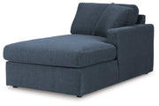 Modmax Ink 8-Piece Sectional with Audio System and Chaise -   - Lara Furniture